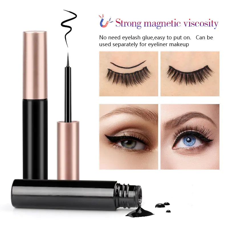 Magnetic Eyelashes 3D Mink