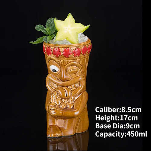 Load image into Gallery viewer, Hawaii Ceramic Tiki Mugs
