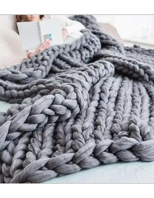 Load image into Gallery viewer, Zen Weighted Knitted Blanket
