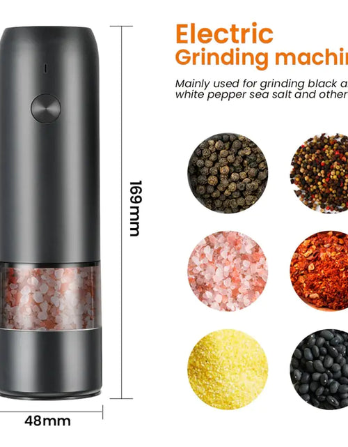 Load image into Gallery viewer, Electric Automatic Pepper And Salt Grinder
