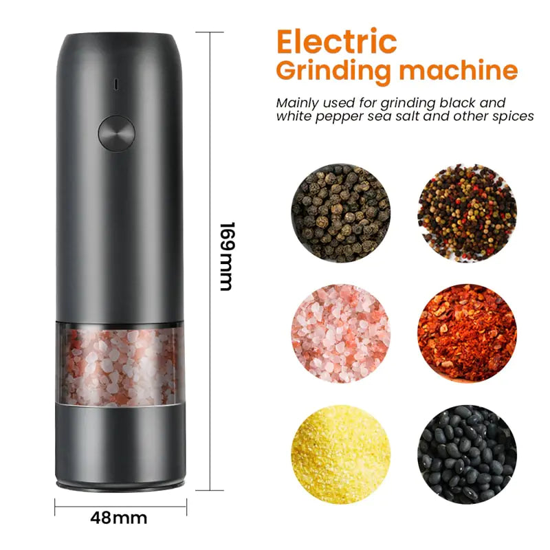 Electric Automatic Pepper And Salt Grinder