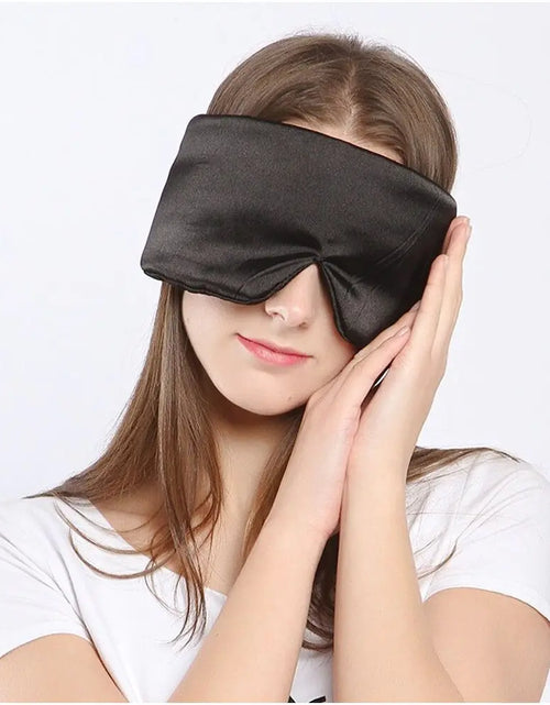 Load image into Gallery viewer, Double Layer Silk Sleeping Mask
