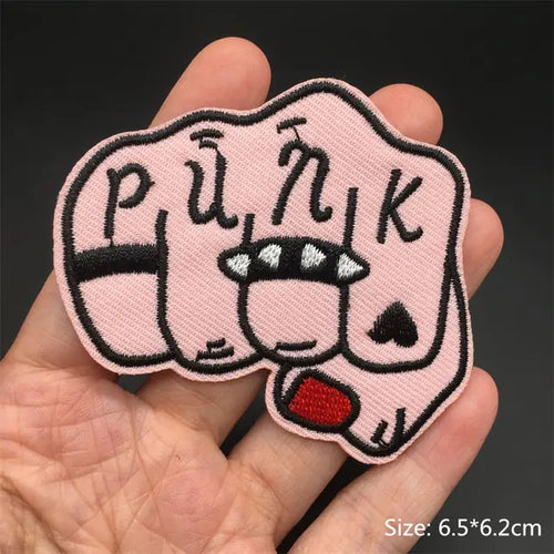 Load image into Gallery viewer, Rock Punk Clothes Patches
