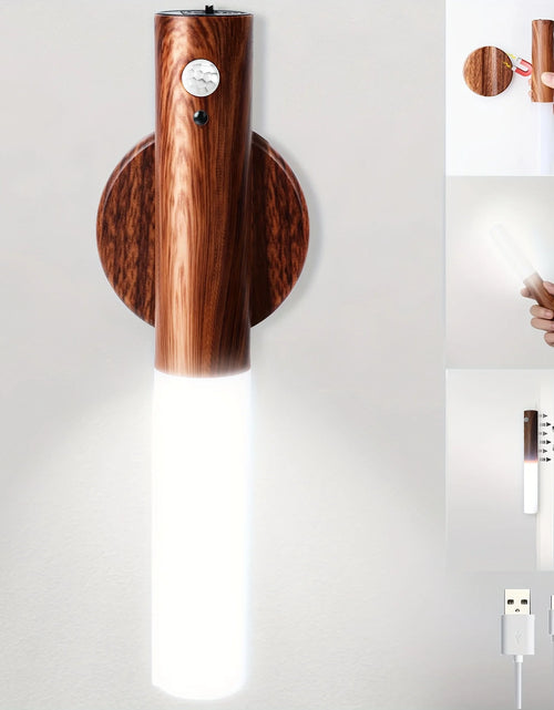 Load image into Gallery viewer, Wood Motion Sensor Light
