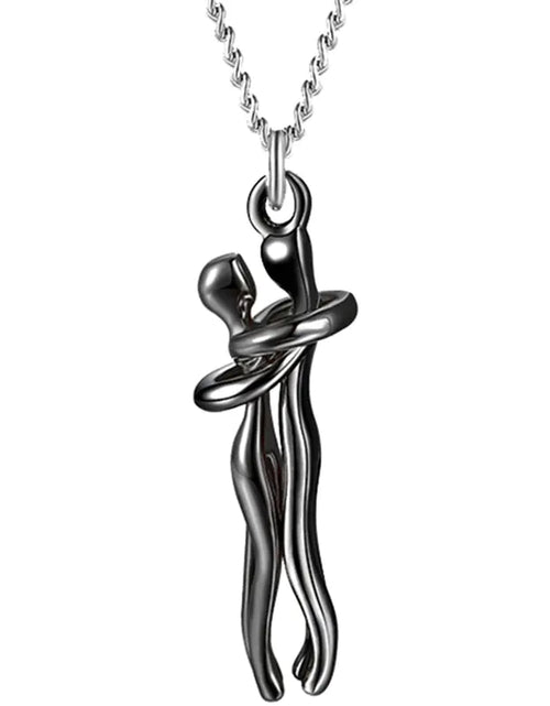 Load image into Gallery viewer, Couple Hugging Pendant Necklace
