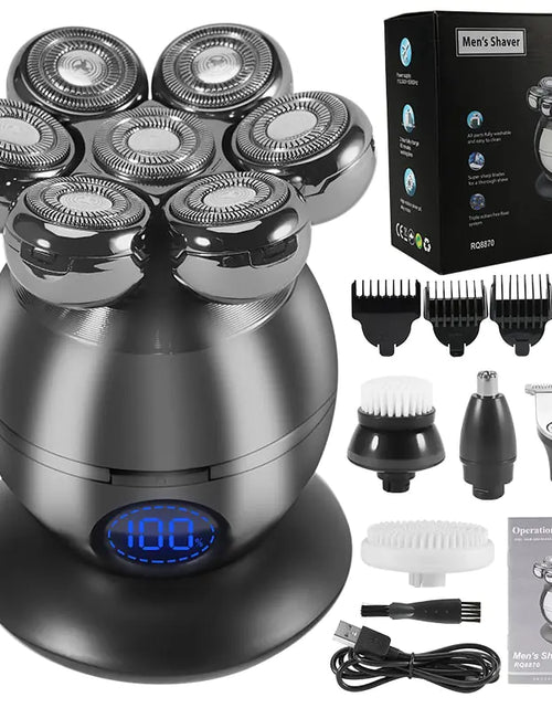 Load image into Gallery viewer, Men Grooming Kit Wet Dry Electric Shaver
