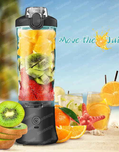 Load image into Gallery viewer, Portable Smoothie Blender BPA Free
