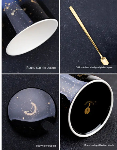 Load image into Gallery viewer, 12 Constellations Creative Mugs With Spoon
