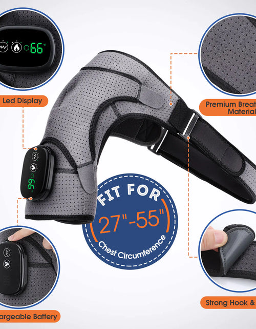 Load image into Gallery viewer, Electric Shoulder Massager Wrap
