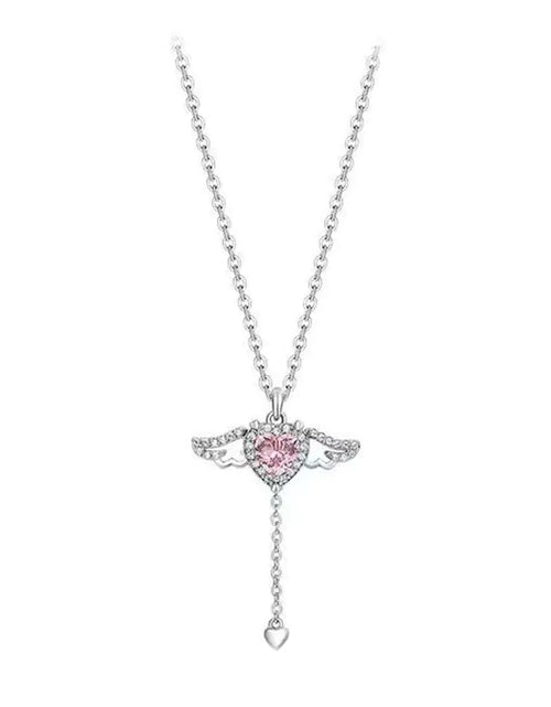 Load image into Gallery viewer, Heart Wings Necklace
