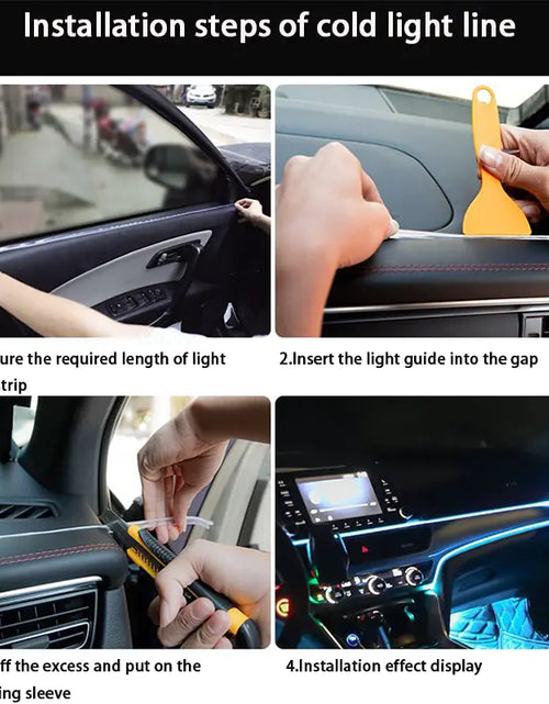 Load image into Gallery viewer, Car Interior LED Ambient Lights
