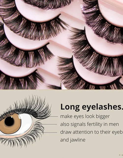 Load image into Gallery viewer, Russian Strip Lashes Fluffy Mink
