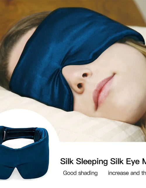 Load image into Gallery viewer, Double Layer Silk Sleeping Mask
