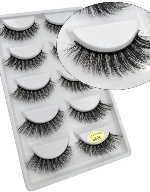 Load image into Gallery viewer, 3D Mink Eyelashes
