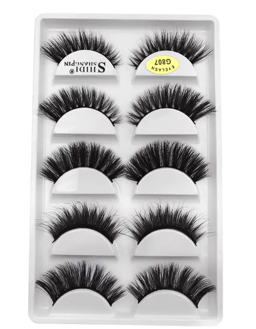 Load image into Gallery viewer, 3D Mink Eyelashes
