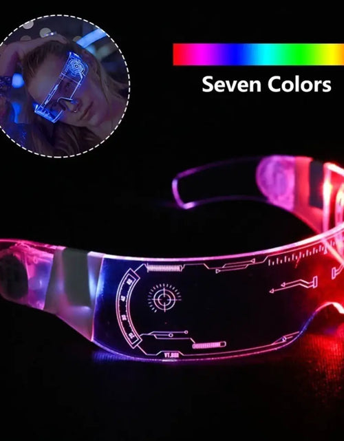 Load image into Gallery viewer, Neon Party LED Luminous Glasses
