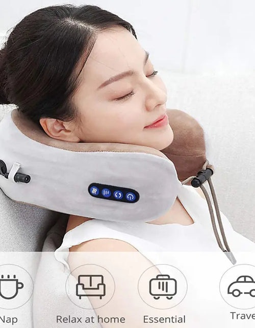 Load image into Gallery viewer, Neck Massager U Shaped Pillow
