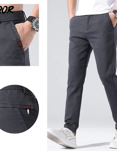 Load image into Gallery viewer, Business Casual Stretch Straight Men&#39;s Jeans
