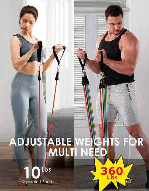 Load image into Gallery viewer, Fitness Exercises Resistance Bands Set
