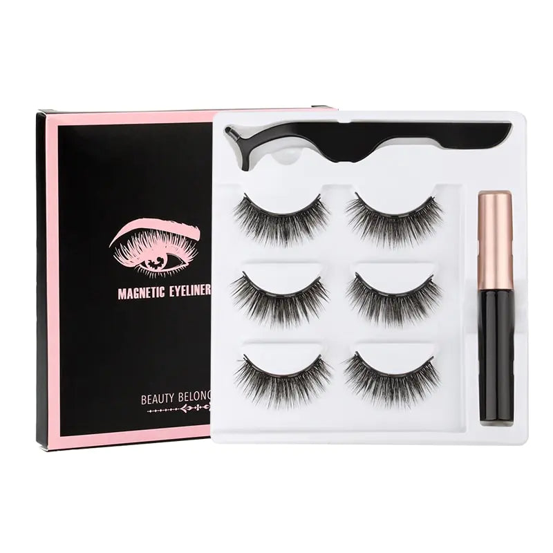 Magnetic Eyelashes 3D Mink