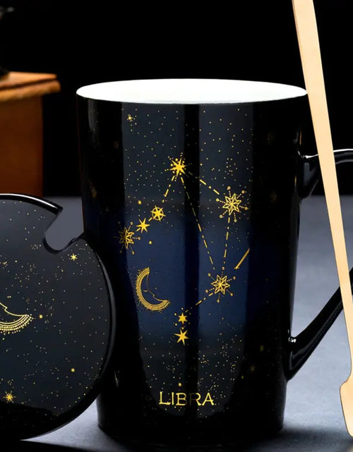 Load image into Gallery viewer, 12 Constellations Creative Mugs With Spoon
