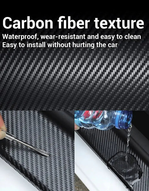 Load image into Gallery viewer, Carbon Fiber Car Sticker Protector
