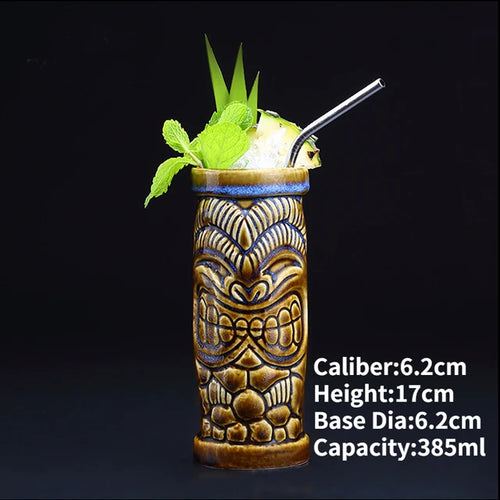 Load image into Gallery viewer, Hawaii Ceramic Tiki Mugs
