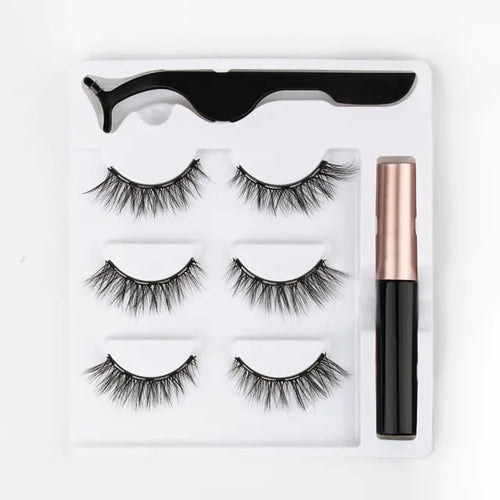 Load image into Gallery viewer, Magnetic Eyelashes 3D Mink
