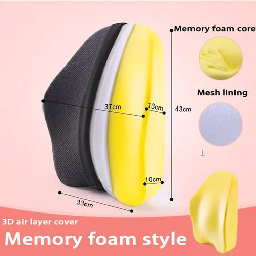 Load image into Gallery viewer, Orthopedic Pillow Memory Foam Seat Set
