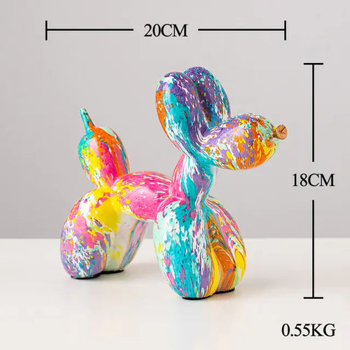 Load image into Gallery viewer, Nordic Resin Balloon Dog Statue
