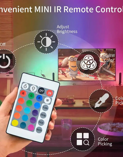 Load image into Gallery viewer, Bluetooth Control RGB Strip Lights
