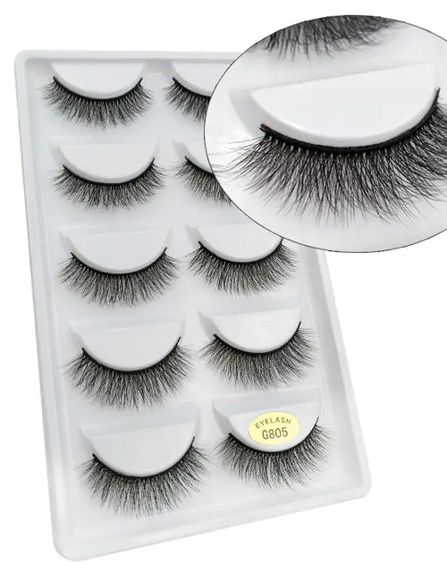 Load image into Gallery viewer, 3D Mink Eyelashes
