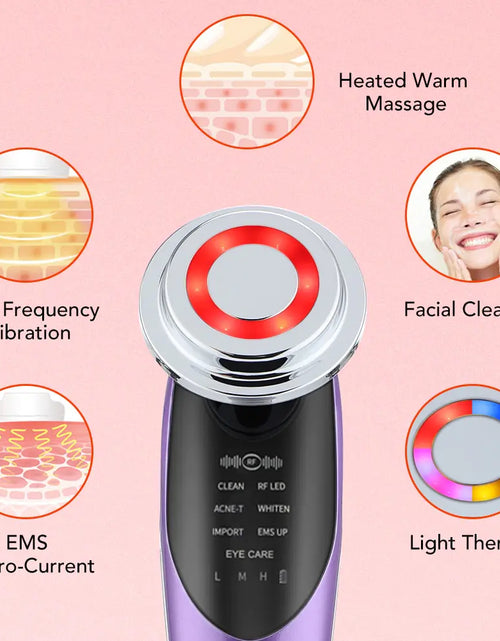 Load image into Gallery viewer, 7 in 1 Face Lift Device Facial Massager
