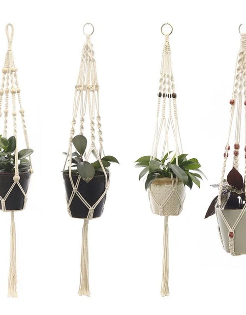 Load image into Gallery viewer, Flowerpot Hanging Net Bag
