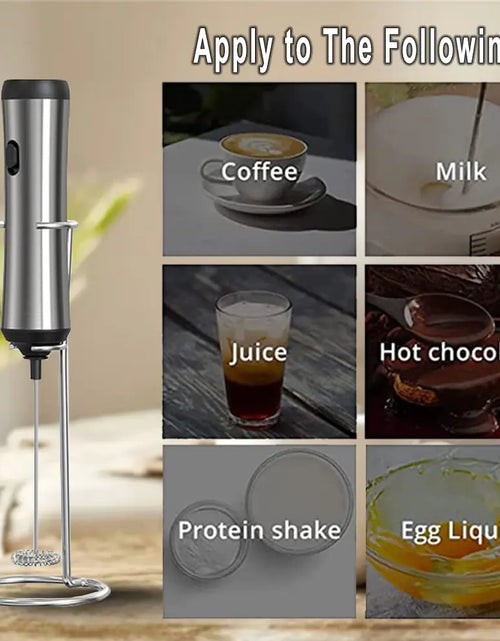 Load image into Gallery viewer, Electric Milk Frother
