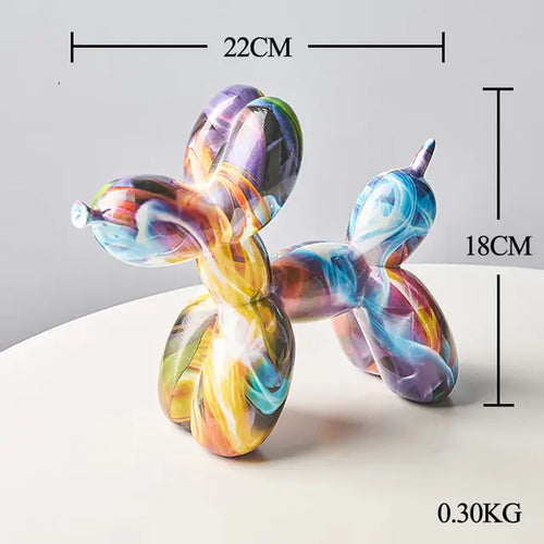 Load image into Gallery viewer, Nordic Resin Balloon Dog Statue
