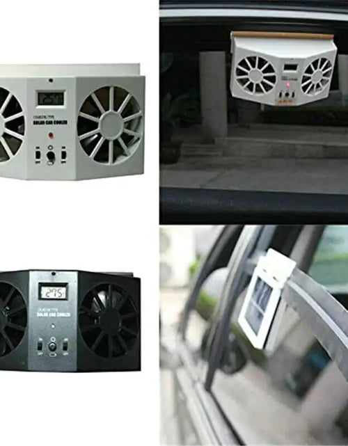 Load image into Gallery viewer, Solar-Powered Car Exhaust Fan
