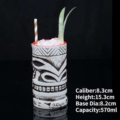 Load image into Gallery viewer, Hawaii Ceramic Tiki Mugs
