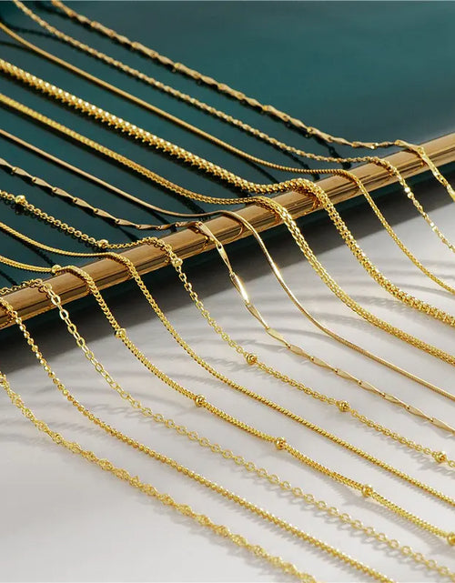 Load image into Gallery viewer, 18K Gold Plated Necklaces
