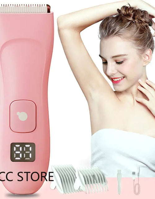 Load image into Gallery viewer, Waterproof Electric Hair Removal Shaver
