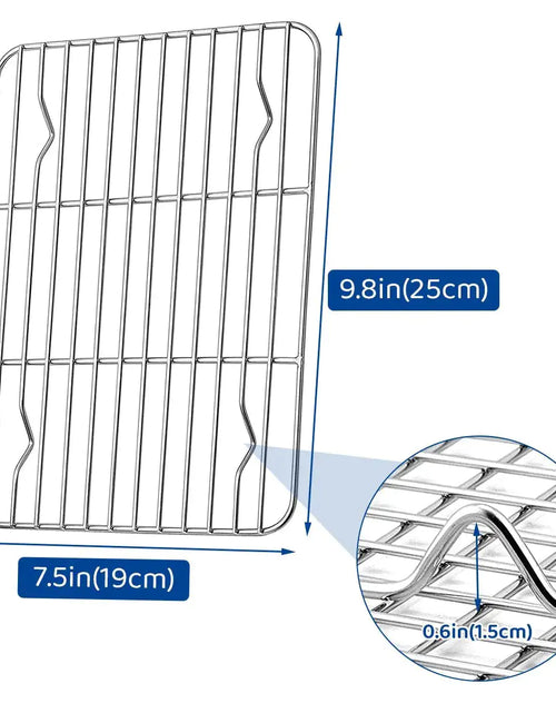 Load image into Gallery viewer, 2pcs Steel Non-Stick Baking &amp; Cooling Rack
