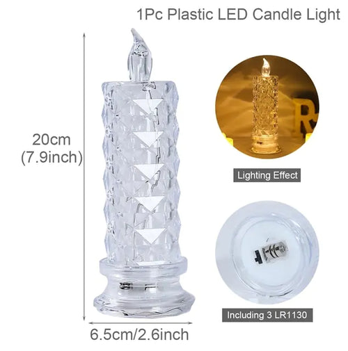 Load image into Gallery viewer, Crystal LED Table Night Lamp
