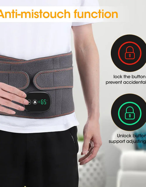 Load image into Gallery viewer, Electric Heating Massage Belt
