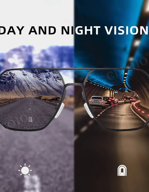 Load image into Gallery viewer, CLLOIO  Aluminum Photochromic Sunglasses
