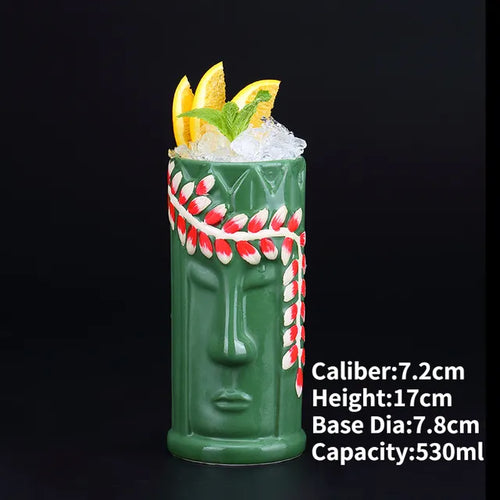 Load image into Gallery viewer, Hawaii Ceramic Tiki Mugs
