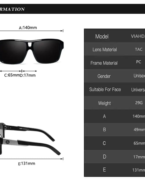 Load image into Gallery viewer, Polarized Sunglasses
