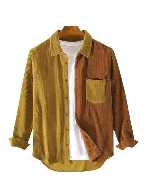 Load image into Gallery viewer, Cargo Corduroy Men&#39;s Long Sleeve
