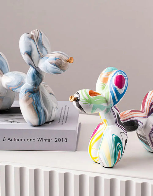 Load image into Gallery viewer, Nordic Resin Balloon Dog Statue
