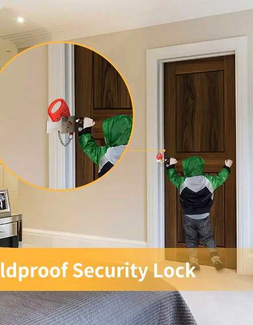 Load image into Gallery viewer, Portable Door Lock for Security
