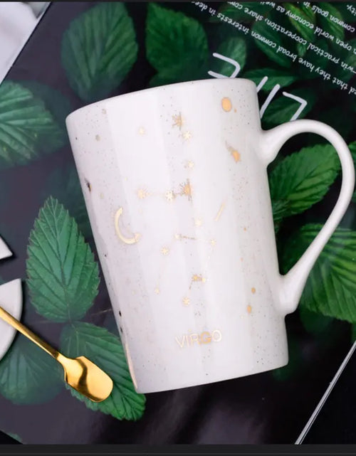 Load image into Gallery viewer, 12 Constellations Creative Mugs With Spoon
